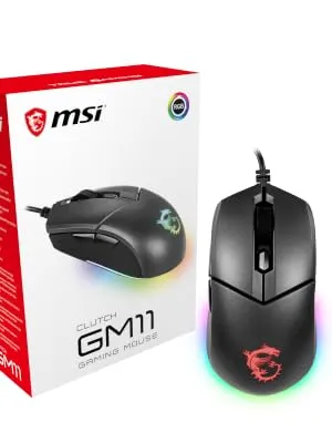 MSI Clutch GM11 Optical Wired Gaming Mouse overview 2
