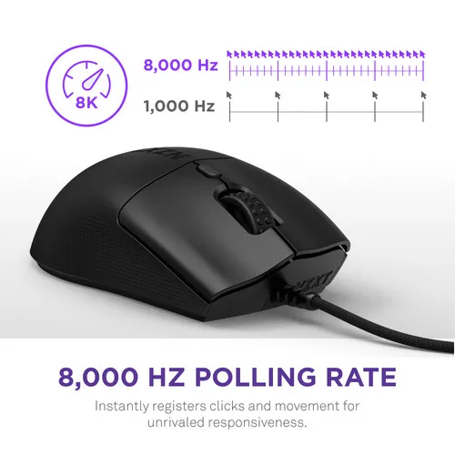 NZXT Lift 2 Ergo Mouse (Black) overview 3