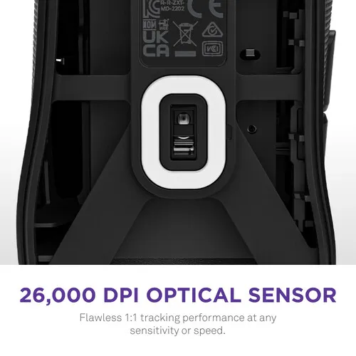 NZXT Lift 2 Ergo Mouse (Black) overview 4