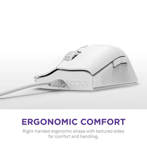 NZXT Lift 2 Ergo Mouse (White) overview 7