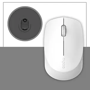 Rapoo M100 Silent Wireless Mouse (Blue) overview 3