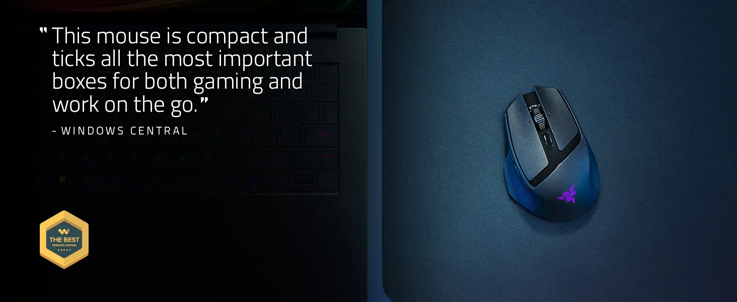 Razer Basilisk Mobile Wireless Gaming Mouse overview 1