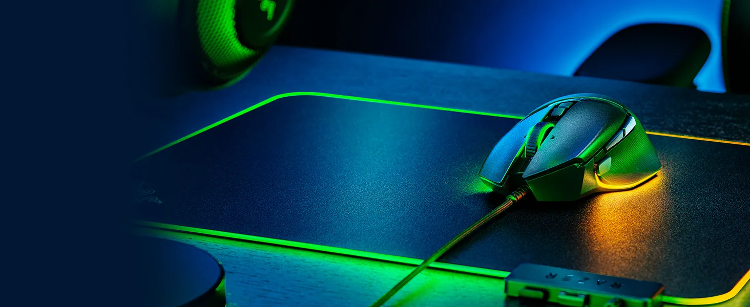 Razer Basilisk V3 35K Wired Ergonomic Gaming Mouse (Black) overview 7