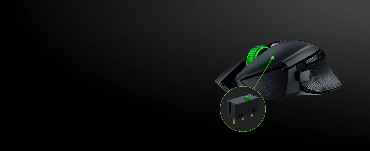 Razer Basilisk V3 X HyperSpeed Wireless Gaming Mouse overview 6