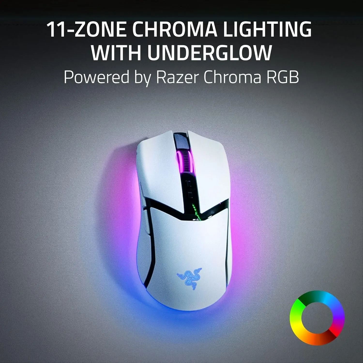 Razer Cobra Pro Wireless Gaming Mouse (White) overview 4