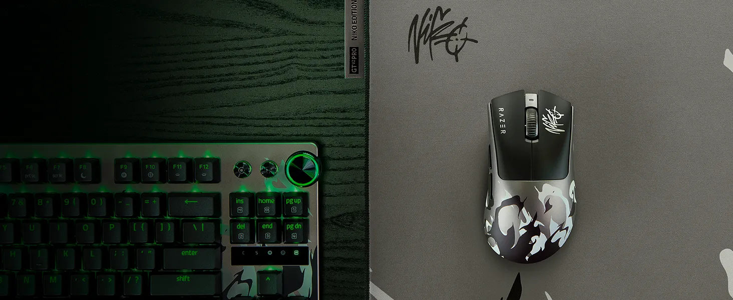 Razer DeathAdder V4 Pro Wireless Gaming Mouse (Niko Edition) overview 1