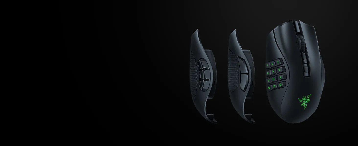 Razer Naga V2 Pro Wireless Gaming MMO Mouse overview 3