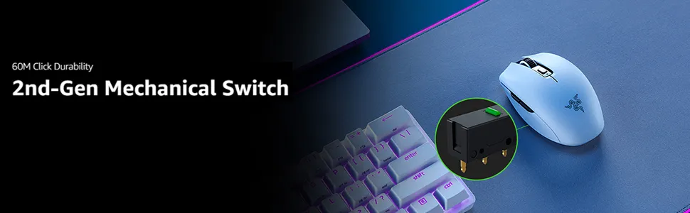 Razer Orochi V2 - Wireless Gaming Mouse (White) overview 1