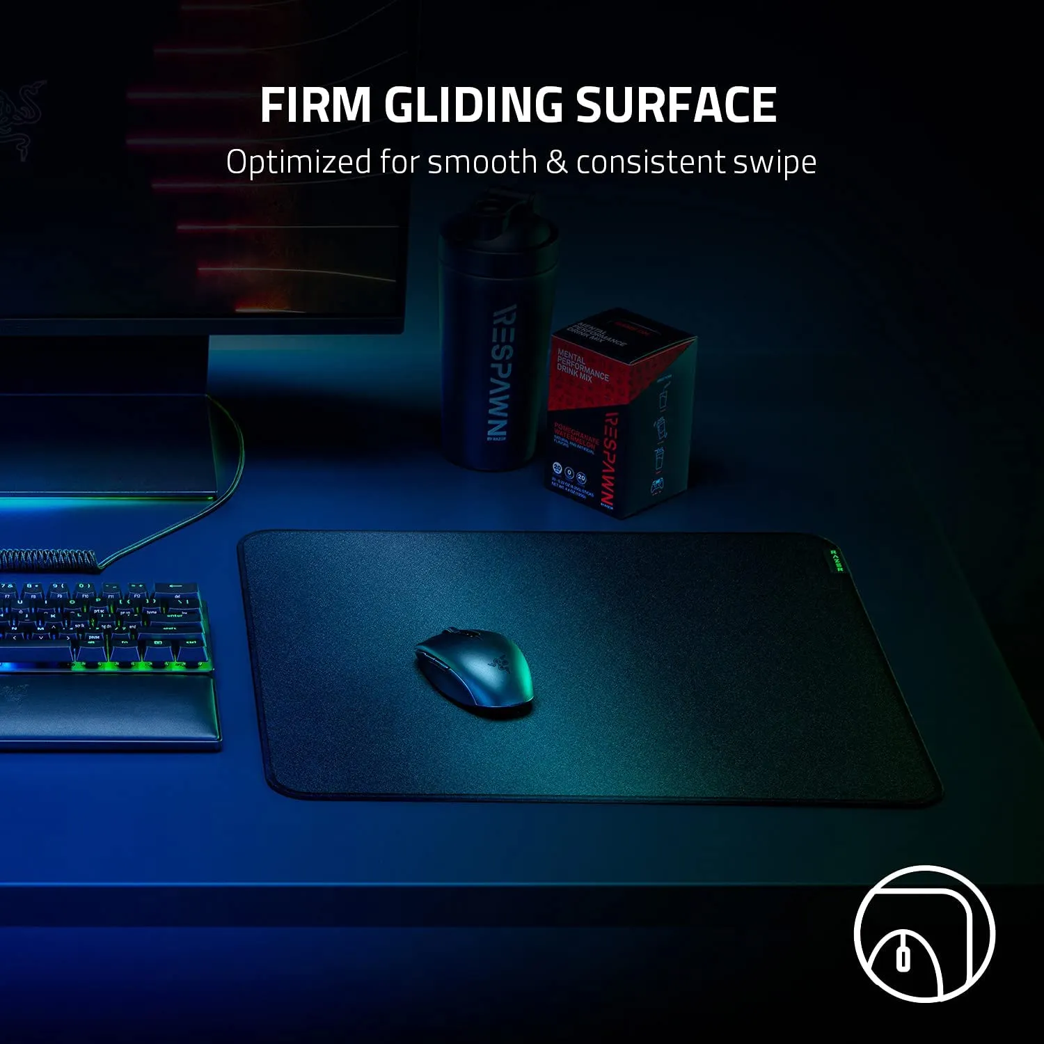 Razer Strider Hybrid Mouse Mat Large overview 1