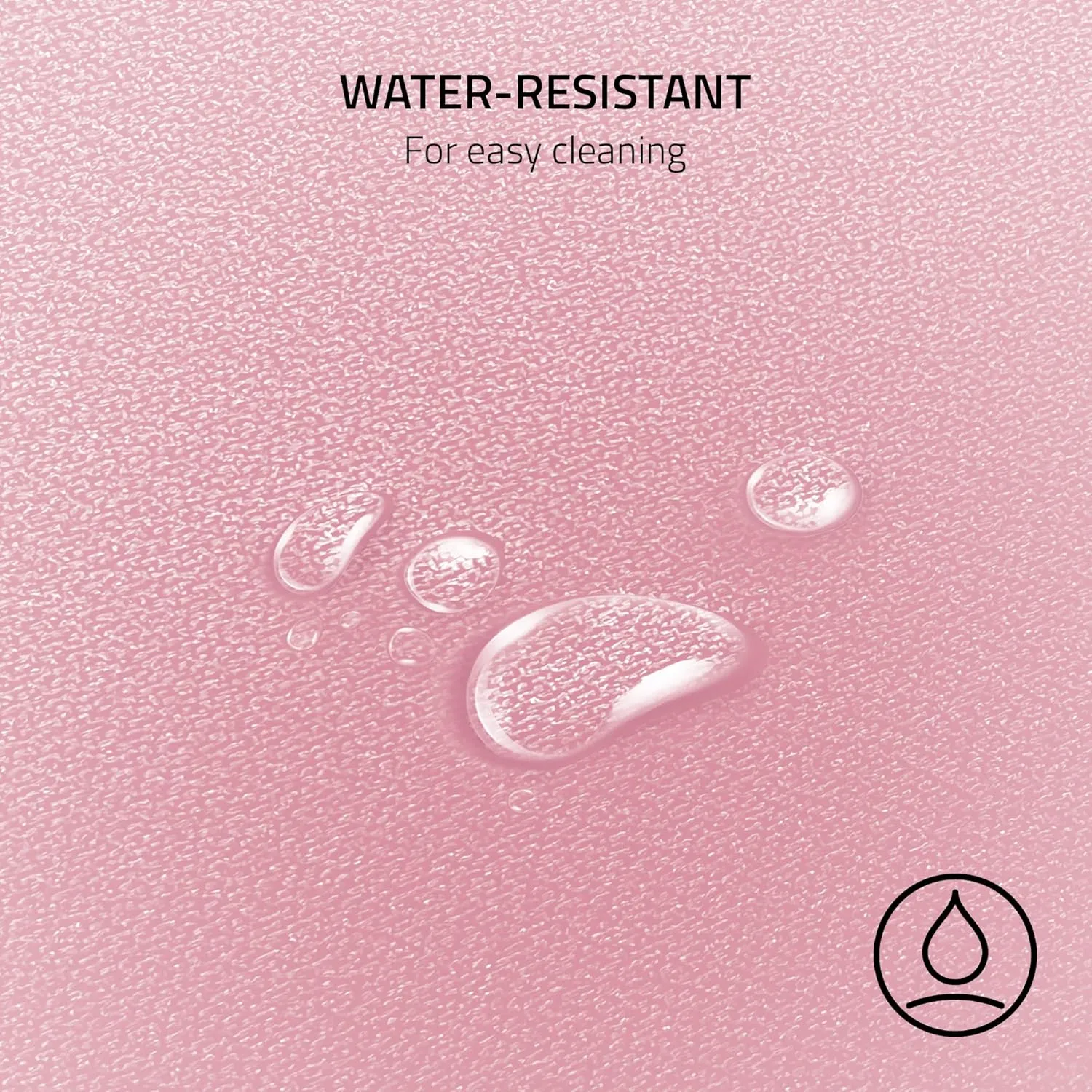 Razer Strider Hybrid Mouse Mat with a Soft Base and Smooth Glide - Large (Quartz Pink) overview 5
