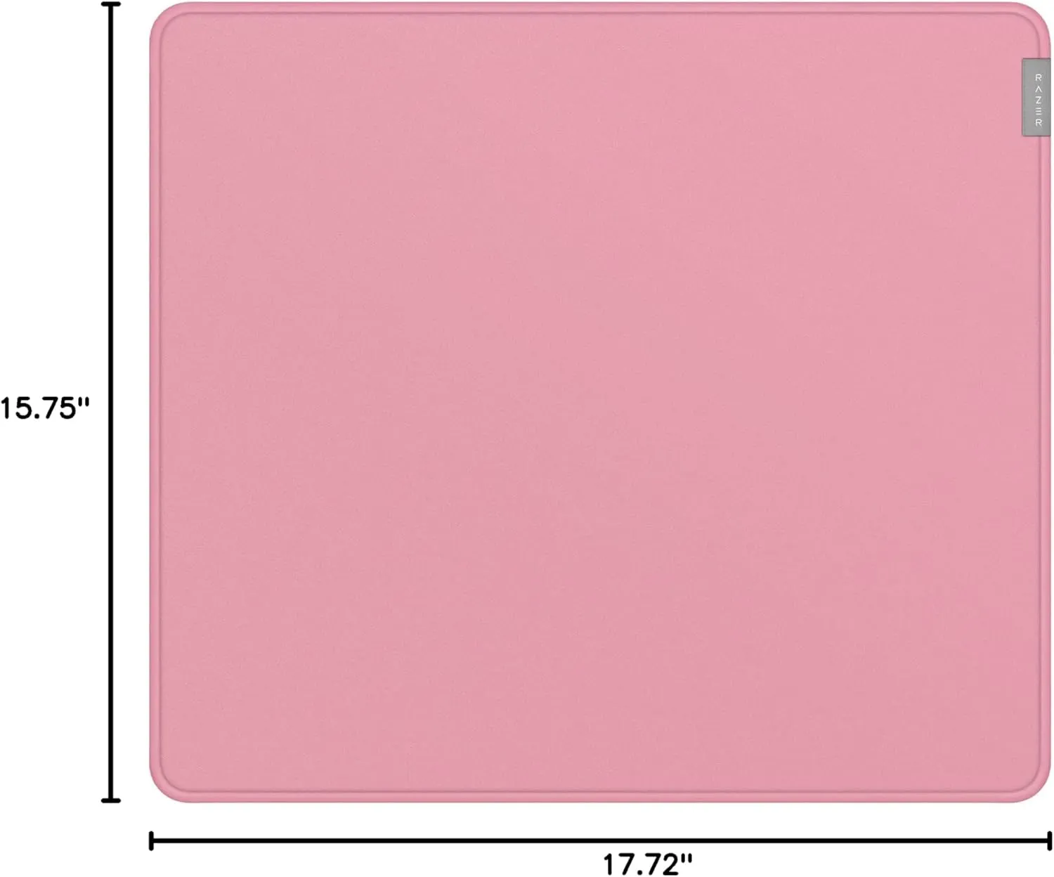 Razer Strider Hybrid Mouse Mat with a Soft Base and Smooth Glide - Large (Quartz Pink) overview 6