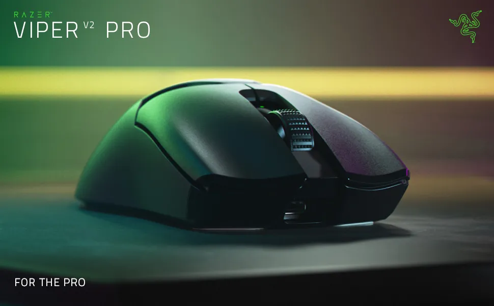 Razer Viper V2 Pro Wireless Optical Gaming Mouse (Black) overview 1