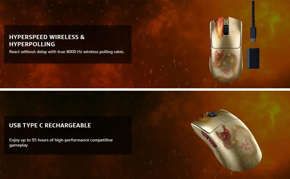 Razer Viper V3 Pro Wireless Esports Gaming Mouse Counter-Strike 2 Edition overview 3