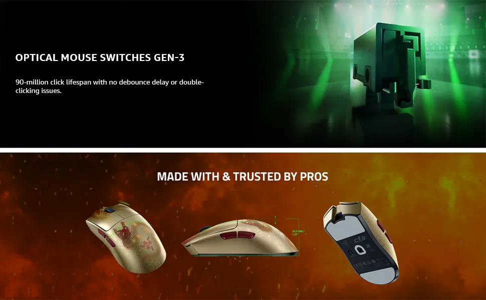 Razer Viper V3 Pro Wireless Esports Gaming Mouse Counter-Strike 2 Edition overview 4