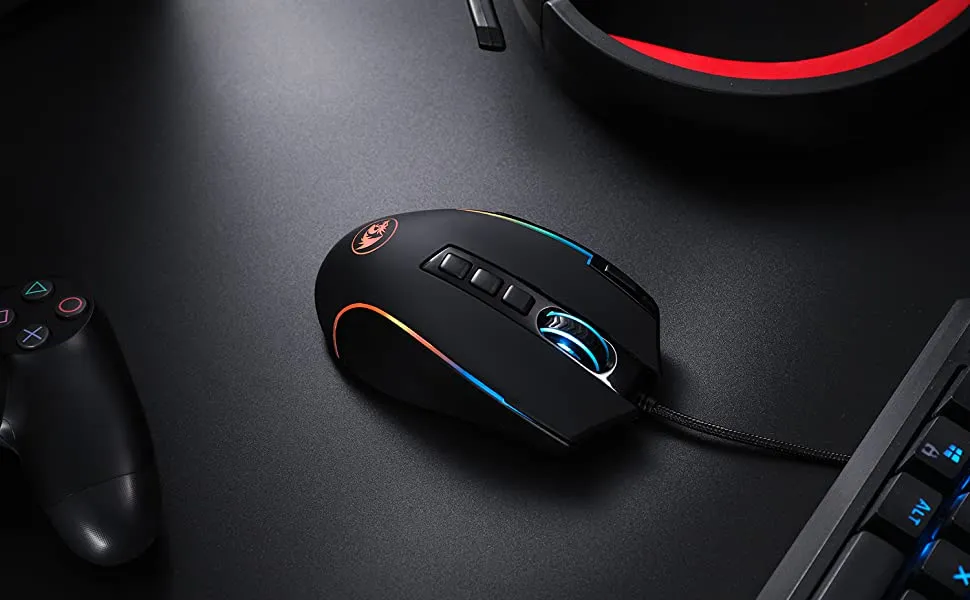 Redragon M612 Predator RGB Wired Optical Gaming Mouse overview 5
