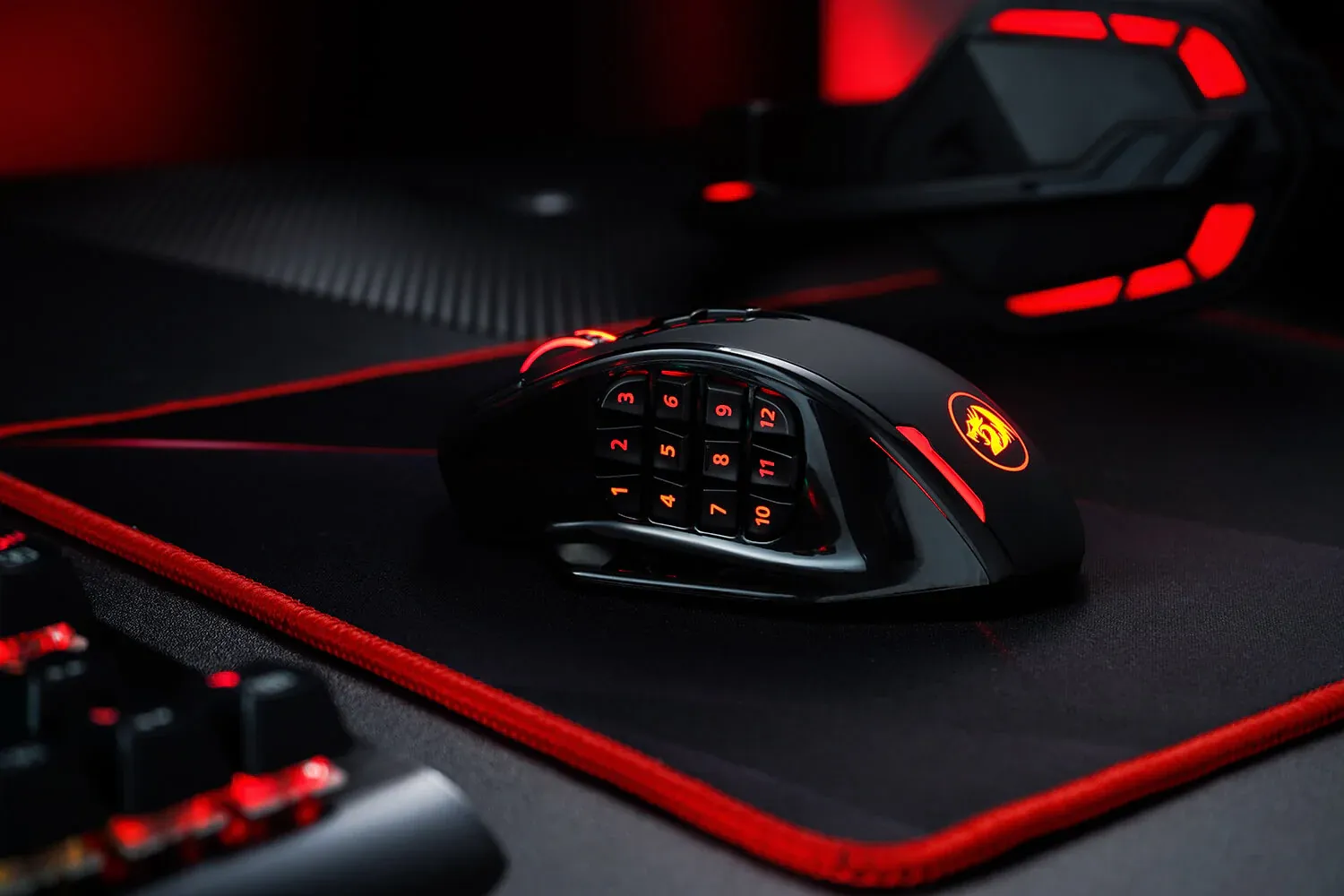 Redragon M913 Impact Elite Wired and Wireless Gaming Mouse (Black) overview 4