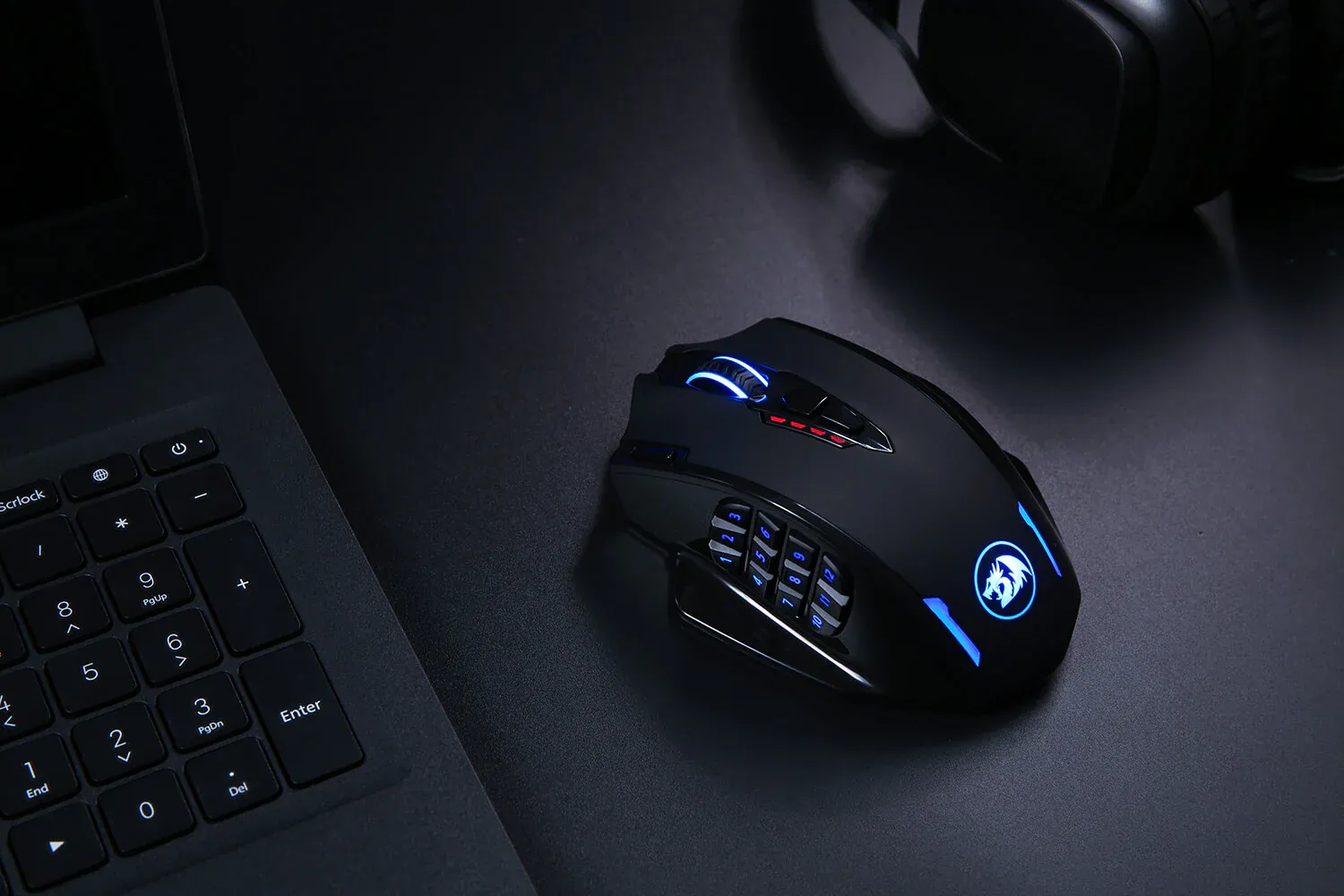 Redragon M913 Impact Elite Wired and Wireless Gaming Mouse (Black) overview 7