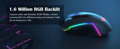Redragon Trident Pro M693 Wireless Gaming Mouse overview 2
