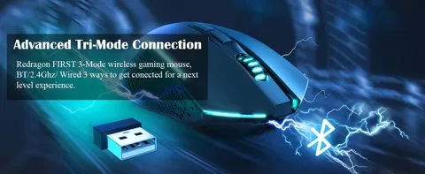 Redragon Trident Pro M693 Wireless Gaming Mouse overview 3