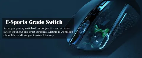 Redragon Trident Pro M693 Wireless Gaming Mouse overview 5