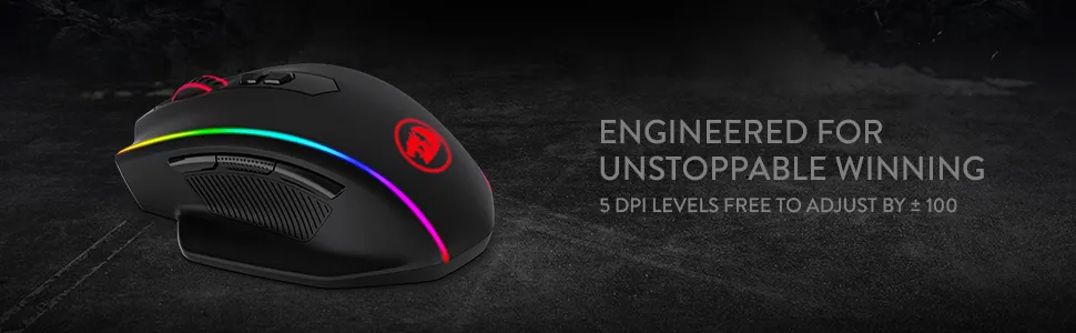 Redragon Vampire Elite M686 Wired and Wireless Gaming Mouse overview 2