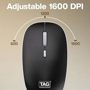 TAG WM500 Wireless Mouse (Black/Grey) overview 4