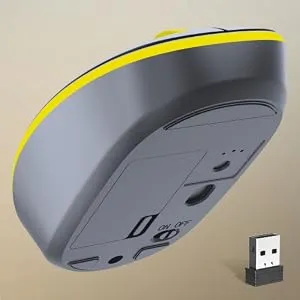TAG WM500 Wireless Mouse (Grey/Yellow) overview 3