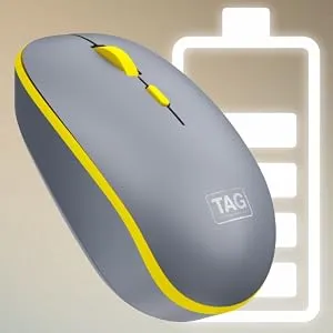 TAG WM500 Wireless Mouse (Grey/Yellow) overview 5