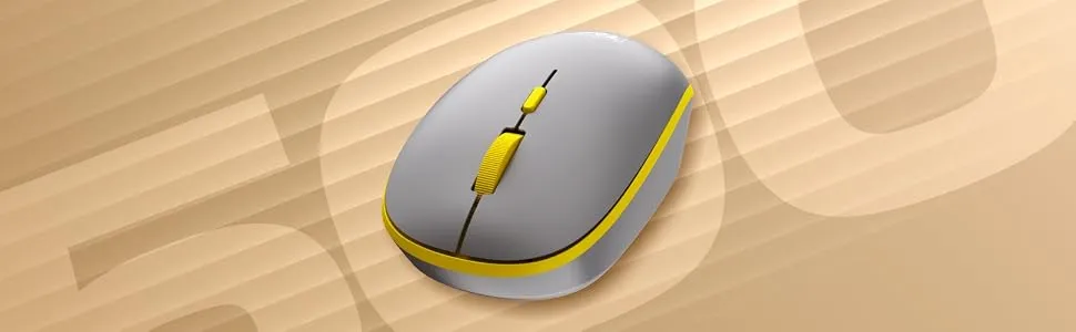 TAG WM500 Wireless Mouse (Grey/Yellow) overview 6