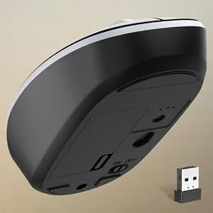 TAG WM500 Wireless Mouse (White/Grey) overview 3