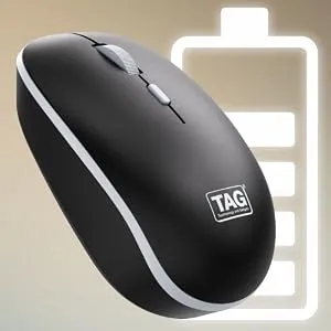 TAG WM500 Wireless Mouse (White/Grey) overview 5