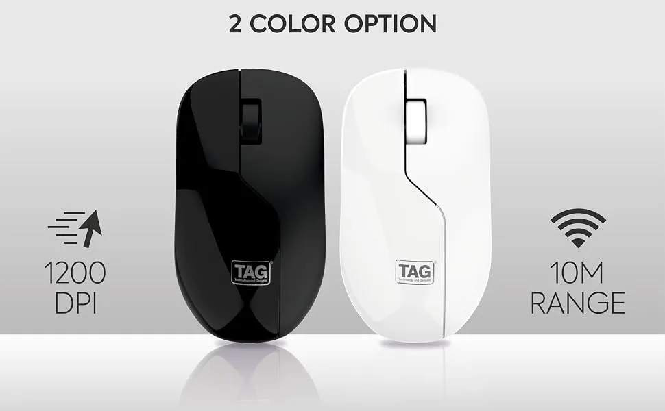 TAG WM600 Wireless Mouse (Black) overview 4
