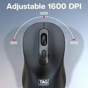 TAG WM900 Dual Mode Wireless Mouse (Black) overview 4