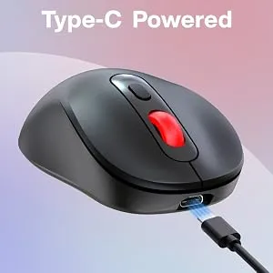 TAG WM900 Dual Mode Wireless Mouse (Black/RED) overview 3