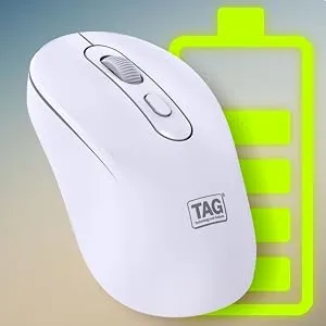 TAG WM900 Dual Mode Wireless Mouse (White) overview 5