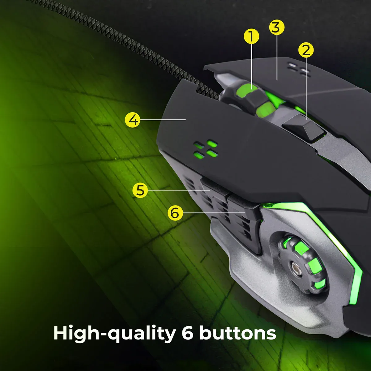 Zebronics Zeb Transformer M2 Gaming Mouse overview 3