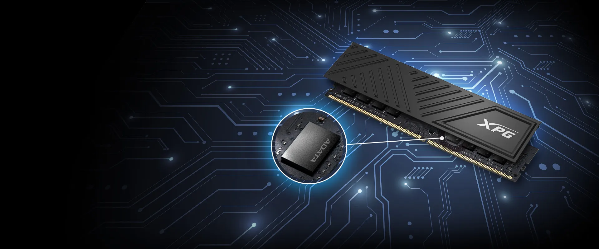 ADATA XPG D35 Gammix 16GB (1 X 16GB) DDR4 3200MHz CL16 RAM (Black) (AX4U320016G16A-SBKD35) overview 3
