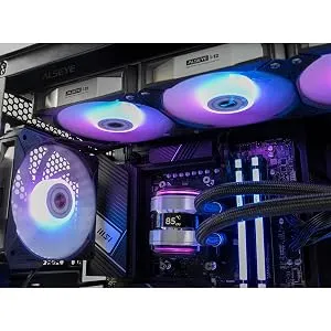 ALSEYE Infinity i12 120mm PC Case Fan (White) overview 6