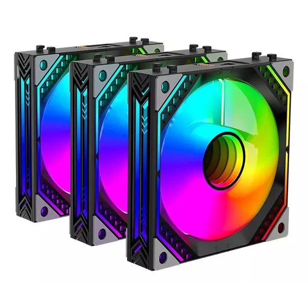 ALSEYE MIRROR III 120mm 3in1 Interlocking Case Fan Kit (Black)