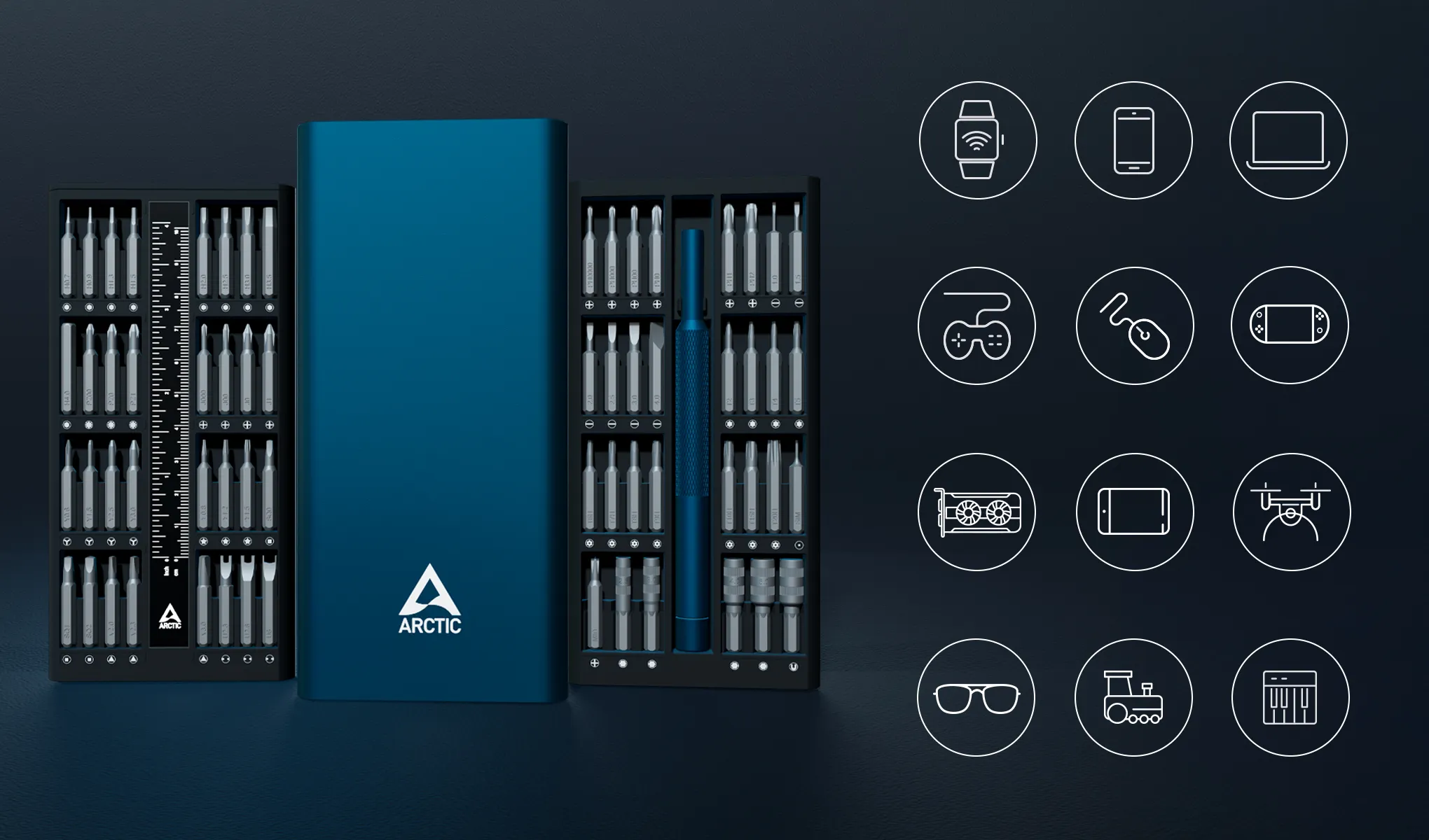 ARCTIC Precision Screwdriver Toolkit overview 1