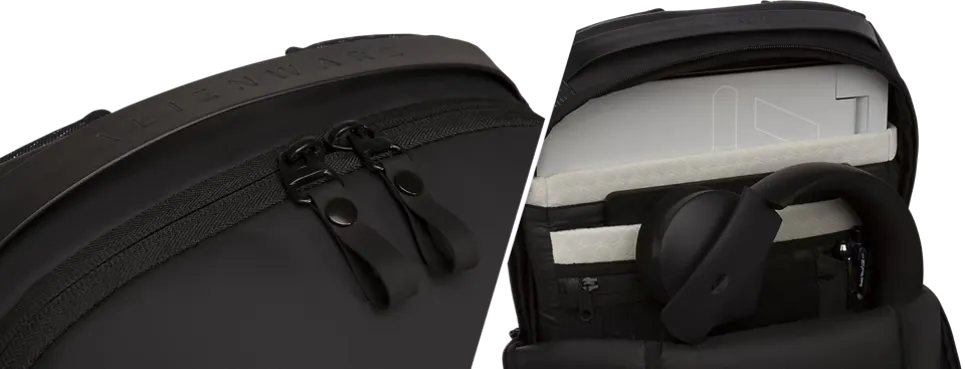 Alienware AW323P Horizon Slim Backpack overview 2