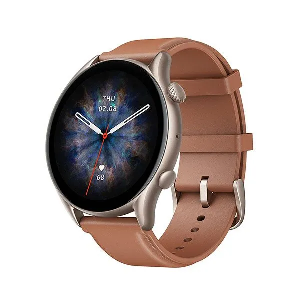 Amazfit GTR 3 Pro Smart Watch Leather brown