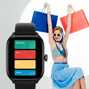 Amazfit GTS 4 Smart Watch Misty White overview 11