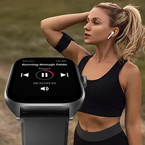 Amazfit GTS 4 Smart Watch Misty White overview 5