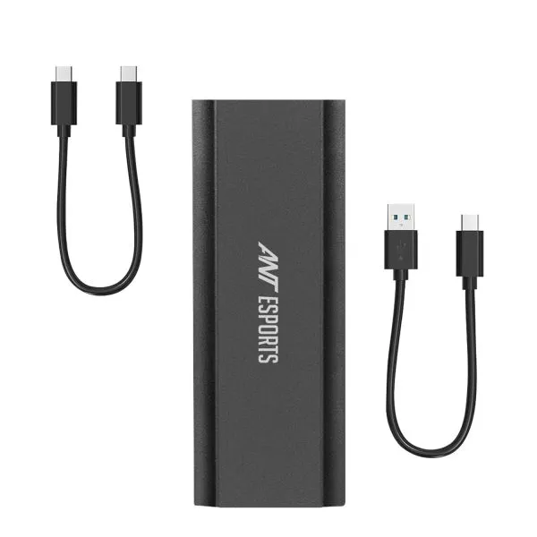 Ant Esports AENE201 M.2 NGFF & NVMe SSD Enclosure