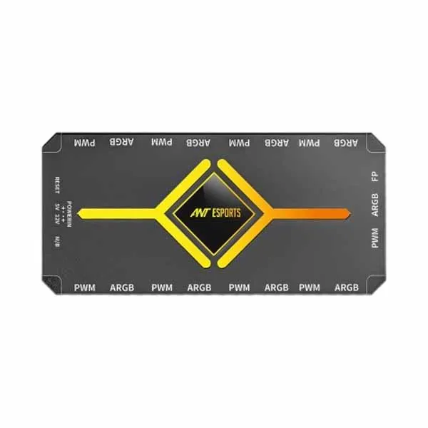 Ant Esports AFH90 2 in 1 ARGB PWM Fan Hub with 9 ARGB & PWM Ports