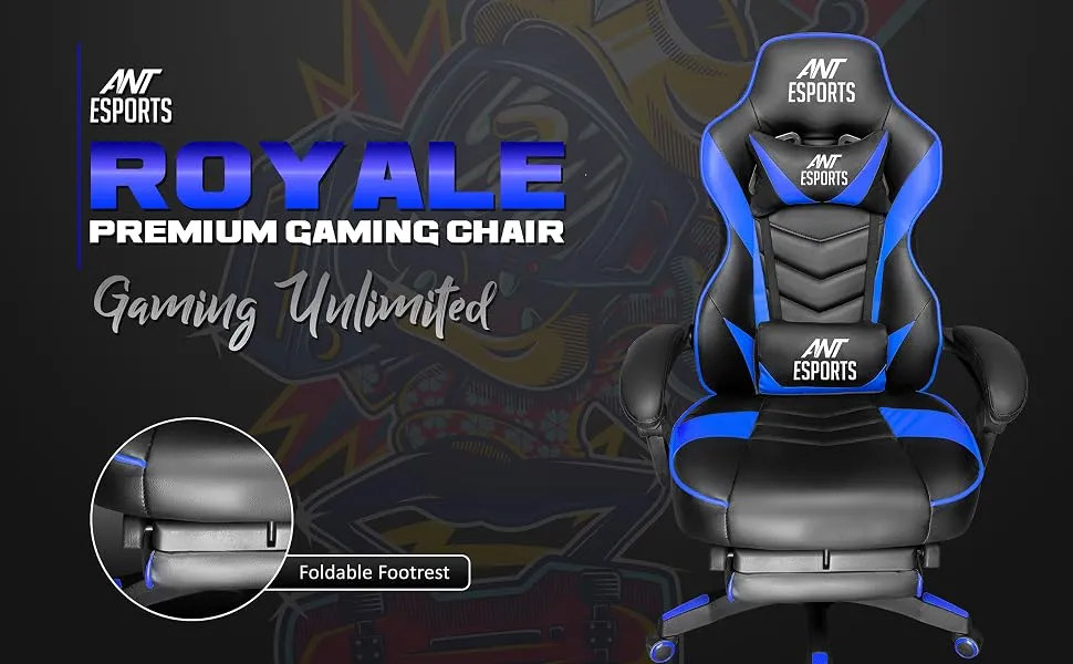 Ant Esports GameX Royale (Blue-Black) overview 1