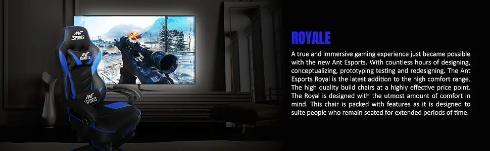 Ant Esports GameX Royale (Blue-Black) overview 2