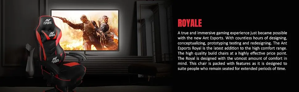 Ant Esports GameX Royale (Red-Black) overview 2