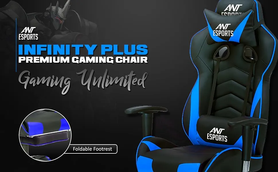 Ant Esports Infinity Plus (Blue-Black) overview 1
